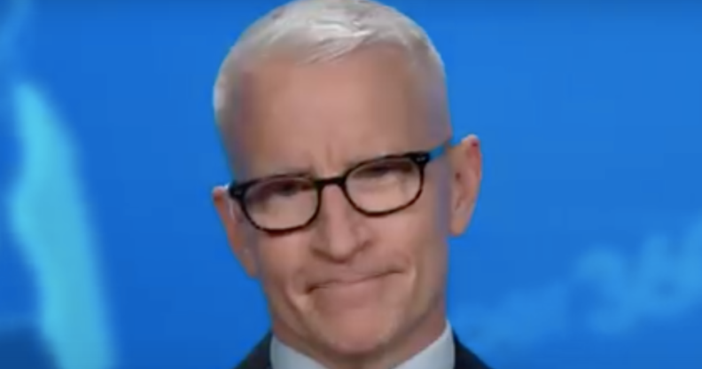 CNN news anchor Anderson Cooper tore into the Trump administration's botched response to the coronavirus pandemic rampaging the nation. (Screen capture via YouTube)