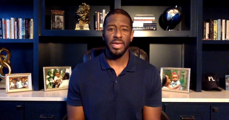 Former Democratic presidential hopeful Andrew Gillum