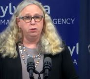 Pennsylvania Health Secretary Dr Rachel Levine pushed back at transphobic attacks