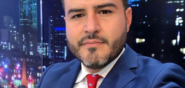 Former Telemundo news anchor Miguel Bedoy has accused the network's news director of homophobia and racism