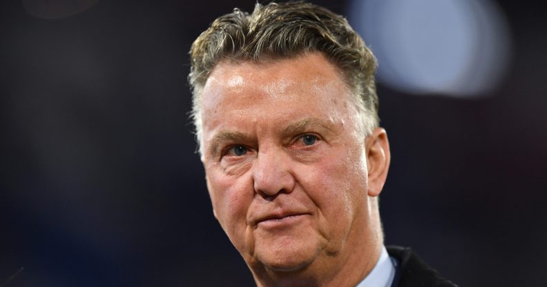 Former Manchester United manager Louis van Gaal