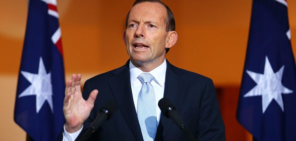 Former Australian Prime Minister Tony Abbott