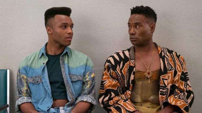 Billy Porter (R) and Dyllon Burnside on Pose. (FX)