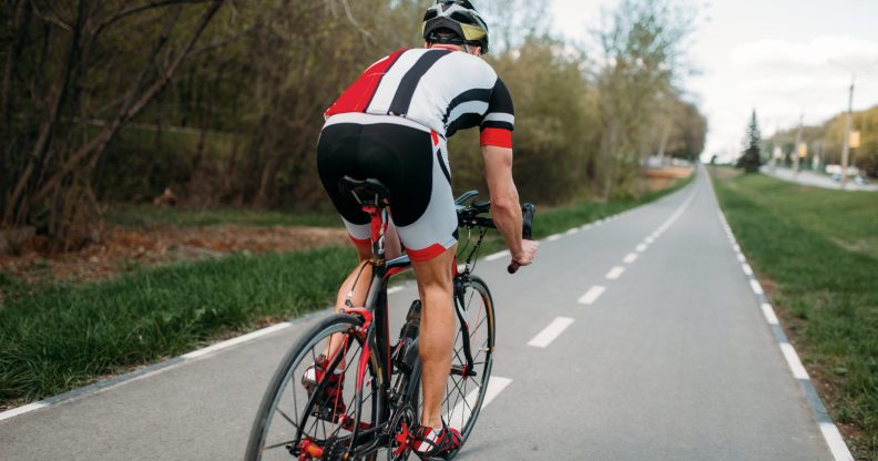 vandals says all tight lycra wearing cyclists are gay