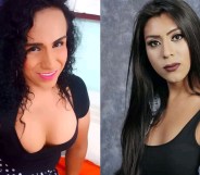 Julie Torres (L) and Sam Rosales (R). Two trans women slain within a day of one another in Mexico. (Twitter)