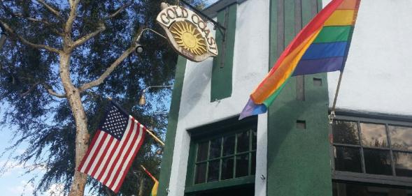 Gold Coast bar sat on the southeast corner of Santa Monica Boulevard and North La Jolla Avenue