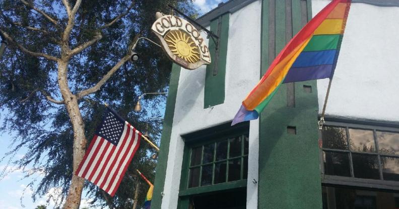 Gold Coast bar sat on the southeast corner of Santa Monica Boulevard and North La Jolla Avenue