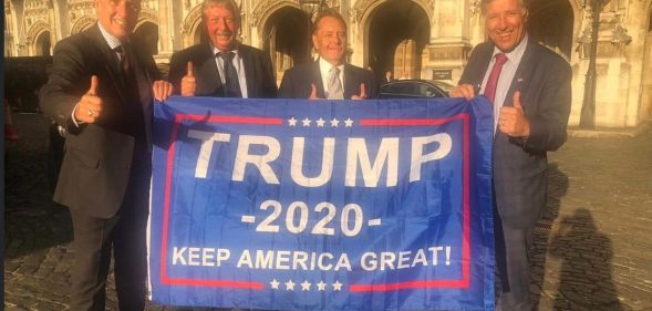 DUP Sammy Wilson, Ian Paisley Jr Donald Trump