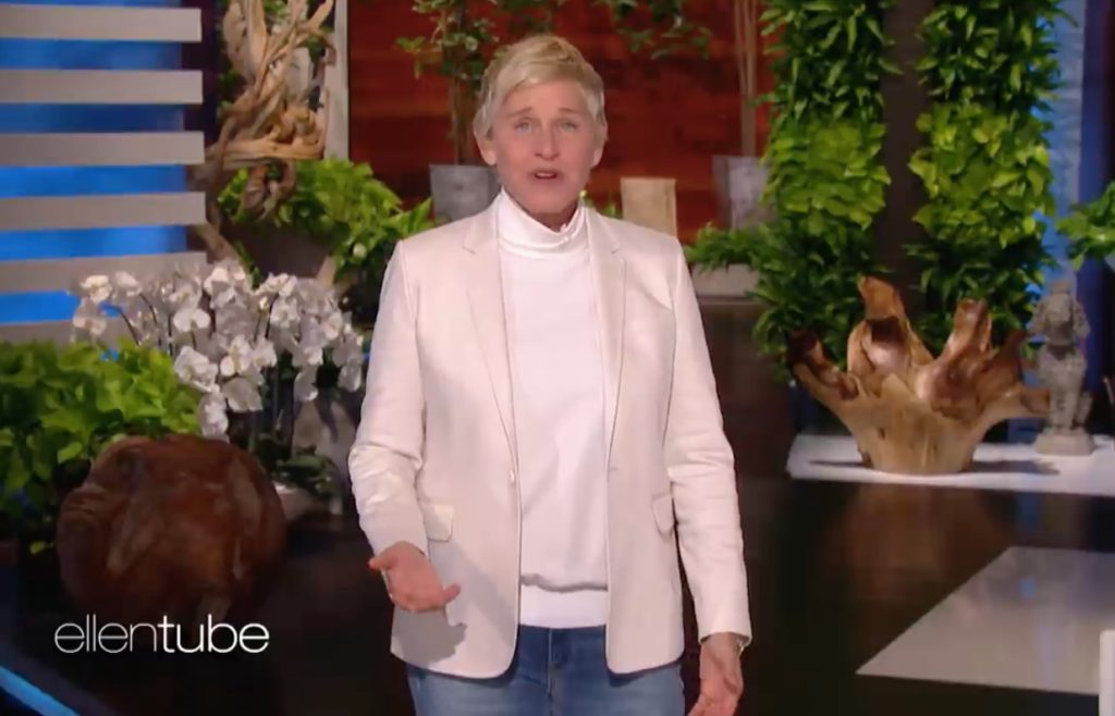 Ellen DeGeneres address misconduct allegations