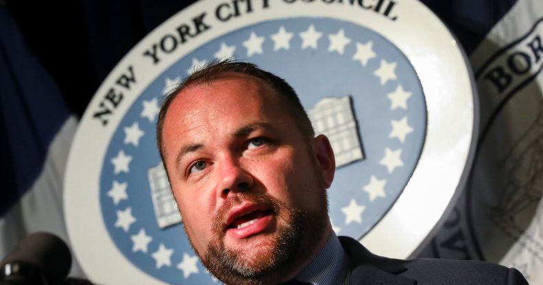 New York City Council Speaker Corey Johnson. (Drew Angerer/Getty Images)