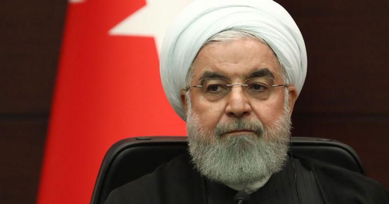 Iran president LGBT+ queer