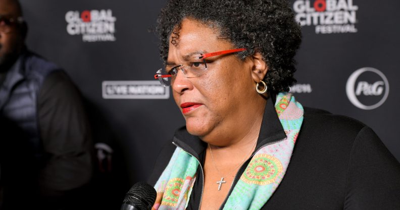 Barbados PM Mia Mottley asked if people should be allowed to be gay