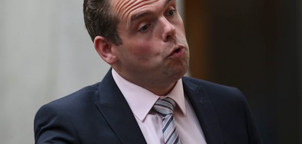 Scottish Conservative leader Douglas Ross