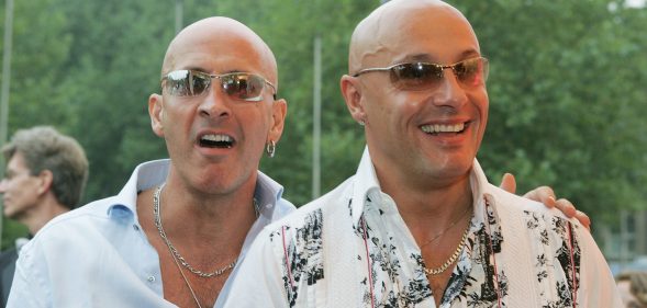 Right Said Fred gloat from London anti-mask, anti-lockdown protest