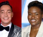 Craig Revel Horwood and Nicola Adams.