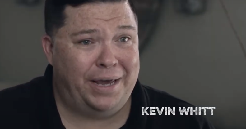 'Ex-gay' activist Kevin Whitt starred in attack ads targeting Joe Biden