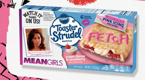 Pillsbury Company, which owns Toaster Strudel, announced the Mean Girls-inspired product on Twitter. (Twitter)