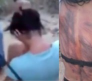 Vile video shows trans woman being whipped with a steel wire by thug