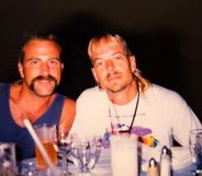 Tiger King star Joe Exotic with first husband Brian Rhyne