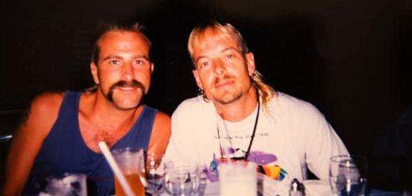 Tiger King star Joe Exotic with first husband Brian Rhyne