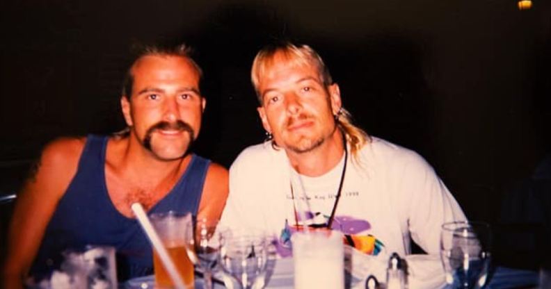 Tiger King star Joe Exotic with first husband Brian Rhyne