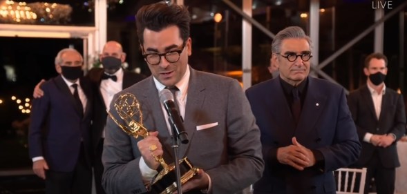 Schitt's Creek brings in a record-breaking haul at the Emmys