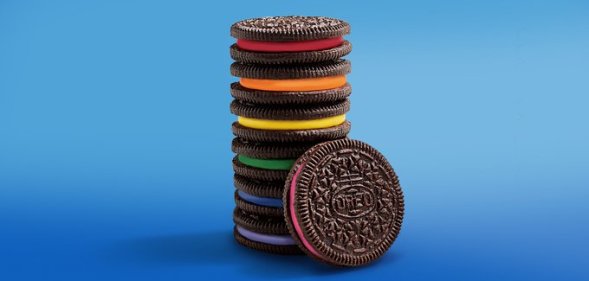 rainbow oreo