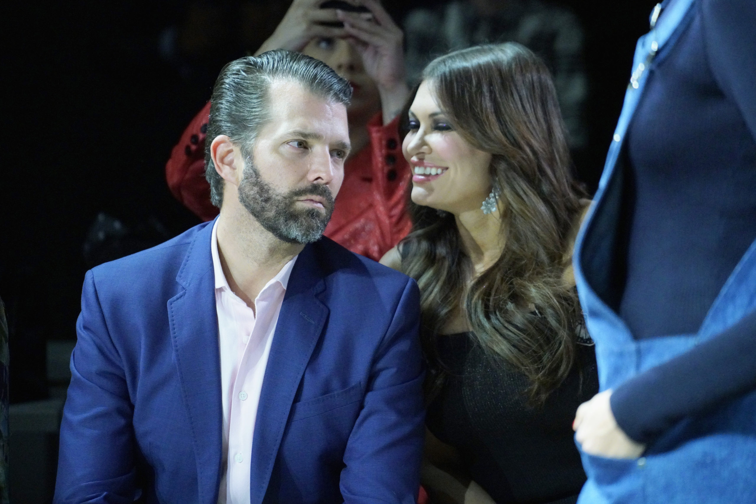 Donald Trump Jr and Kimberly Guilfoyle