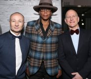 RuPaul with Drag Race exec producers Fenton Bailey and Randy Barbato