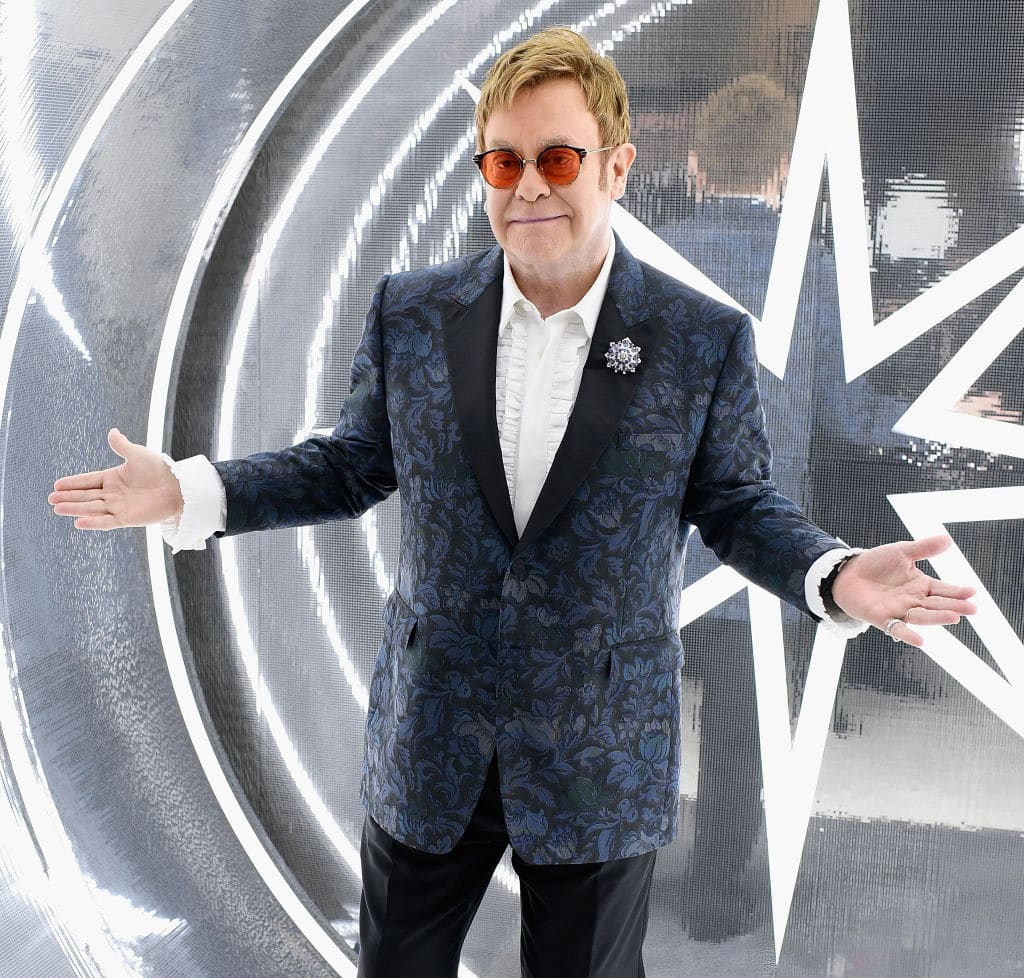 Sir Elton John has had a long-running war of words with Vladimir Putin 