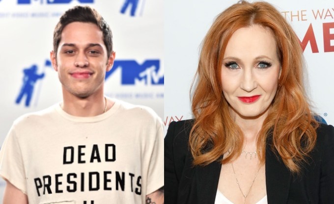 Pete Davidson JK Rowling