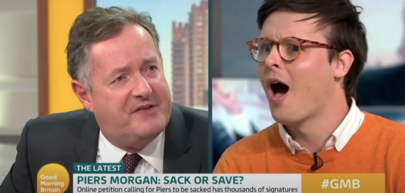 Piers Morgan debated gay journalist Benjamin Butterworth