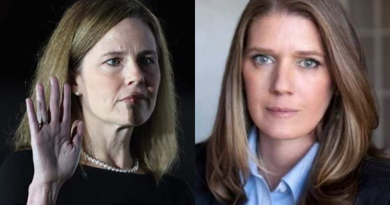 Amy Coney Barrett and Mary Trump