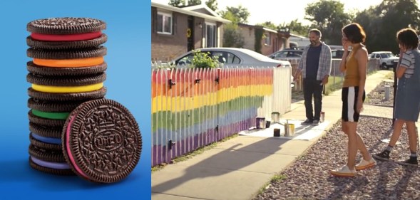 Oreo's latest ad, which features a lesbian daughter receiving support from her family, fuelled alarm among One Million Moms. (Oreo/Screen capture via YouTube)