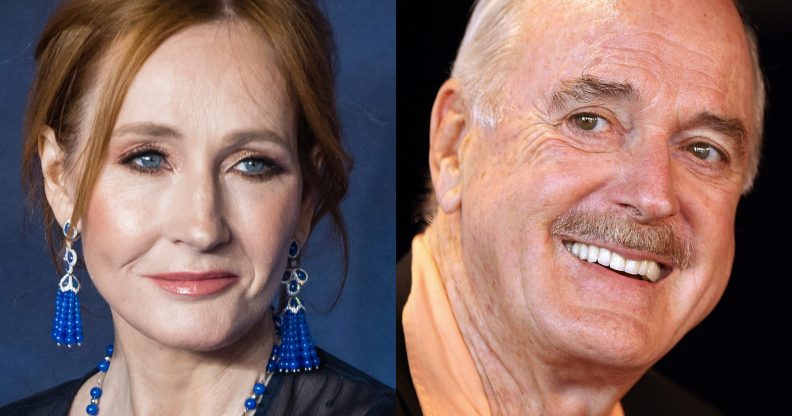 John Cleese declares he’s ‘proud’ to stand alongside JK Rowling