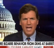 Fox News host Tucker Carlson is seething