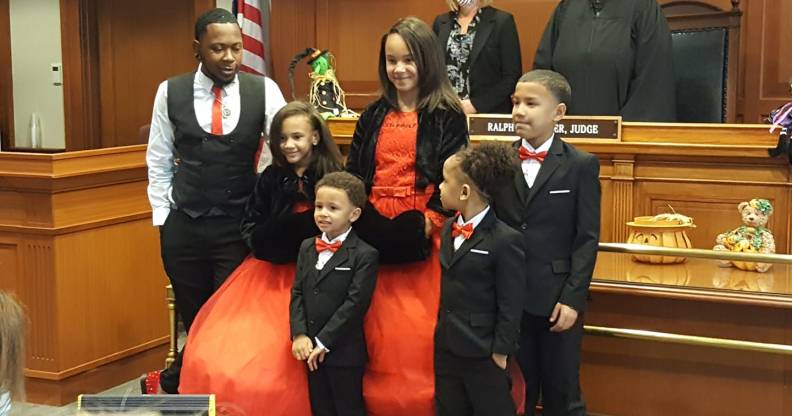 gay man adopts five children to keep family together