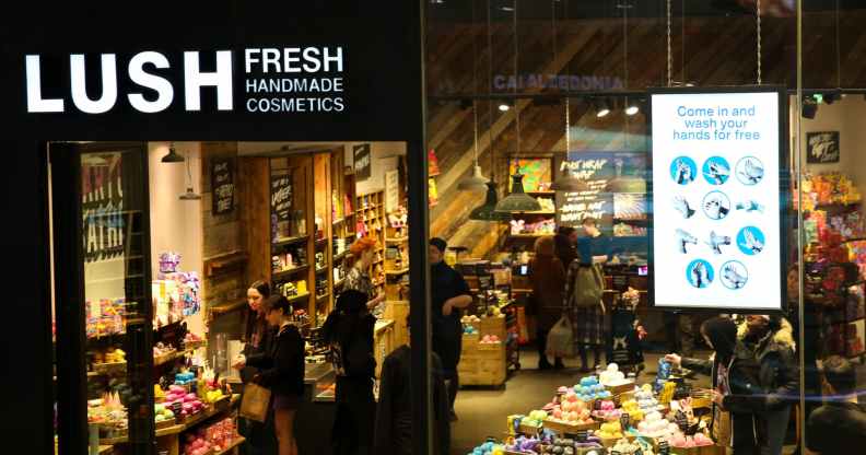 Cosmetics brand Lush is facing criticism over its donations to Woman's Place UK