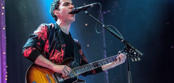 Kelly Jones from Stereophonics performs at Brighton Centre on March 2, 2020 in Brighton, England.