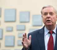 Senator Lindsey Graham is facing a tough challenge from Democrat challenger Jaime Harrison ahead of the November 3 election