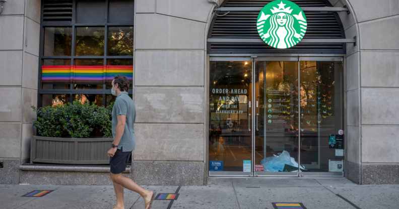 Starbucks rainbow pride t-shirt lawsuit