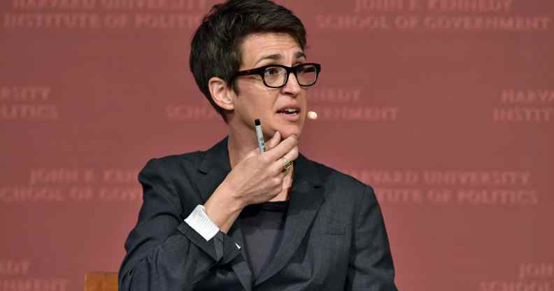 Rachel Maddow. (Paul Marotta/Getty Images)