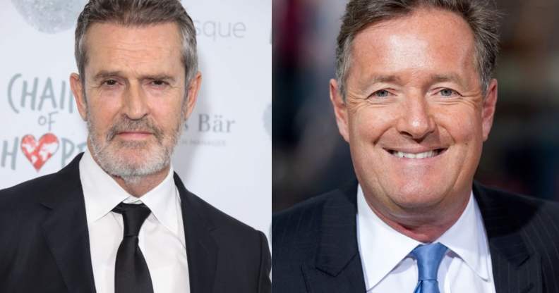 Rupert Everett Piers Morgan