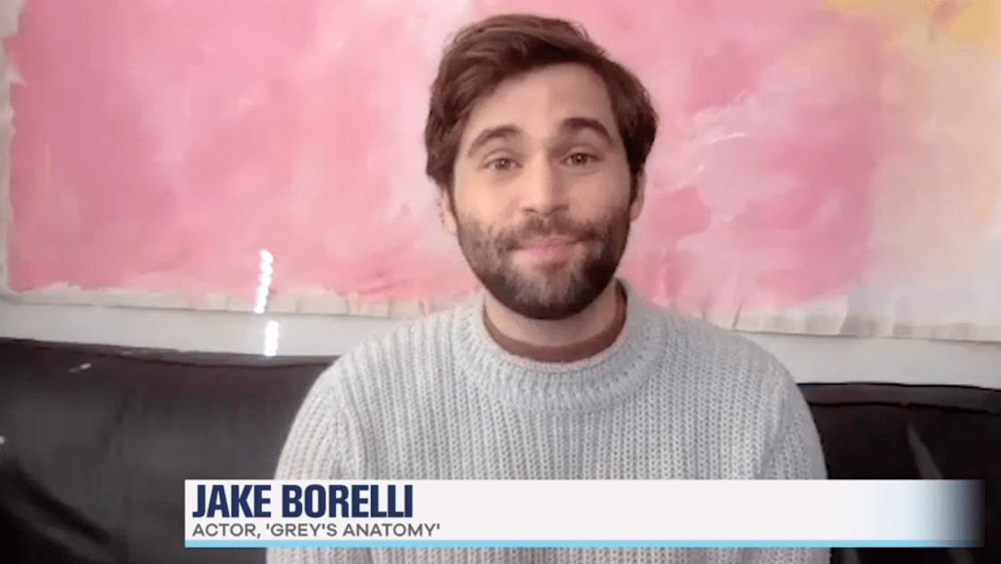 Jake Borelli on season 17 of Grey's Anatomy