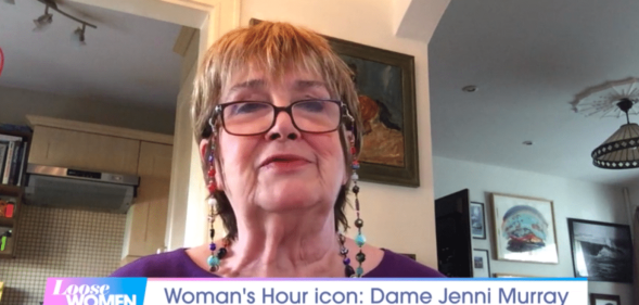 Dame Jenni Murray appeared on Loose Women and reiterated her "transphobic" views.