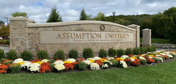 Assumption University, a private Catholic university in Massachusetts