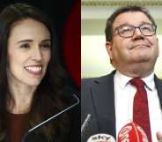 Jacinda Ardern and Grant Robertson