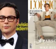 Jim Parsons on the cover of L'Officiel Australia