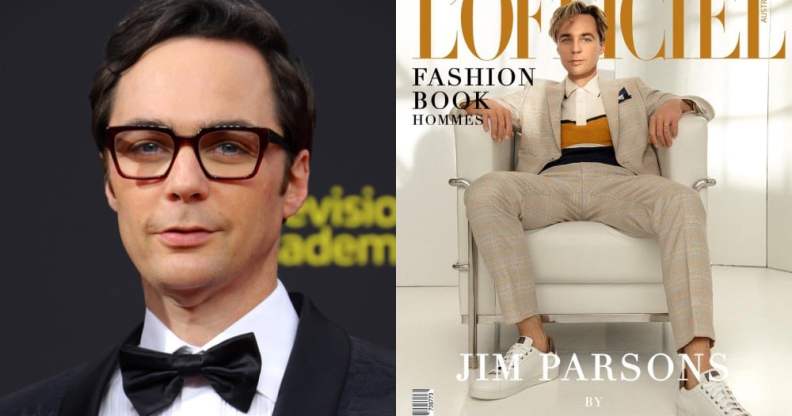 Jim Parsons on the cover of L'Officiel Australia