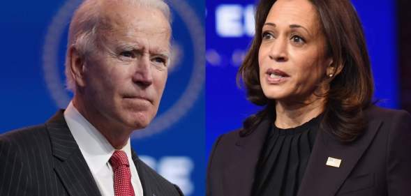 Joe Biden and Kamala Harris